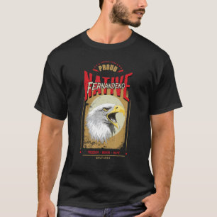T-shirt Fernandeno Native American Eagle Spirit Vintage Ho