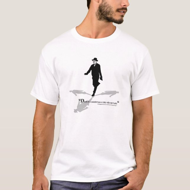 T-shirt Fernando Pessoa - Dieu #1 (Devant)