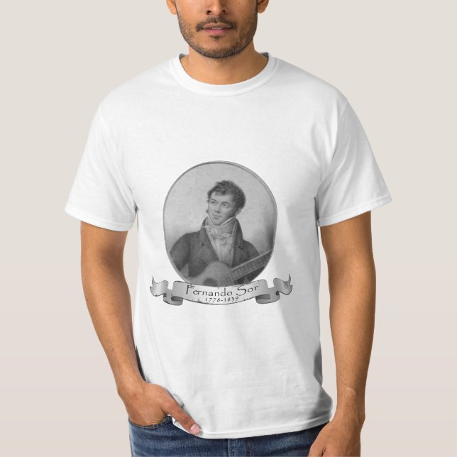 T-shirt Fernando Sor (Devant)