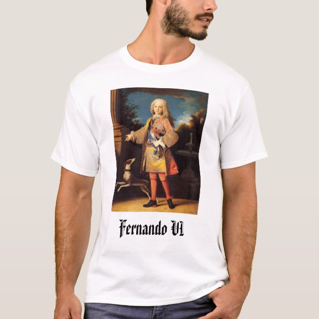 T-shirt Fernando VI, Fernando VI (Devant)