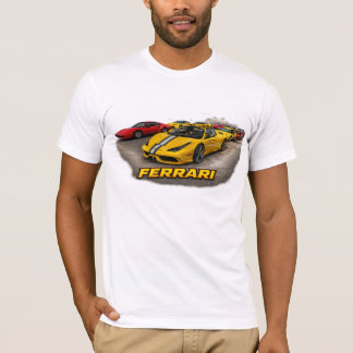 T-SHIRT FERRARI JAUNE
