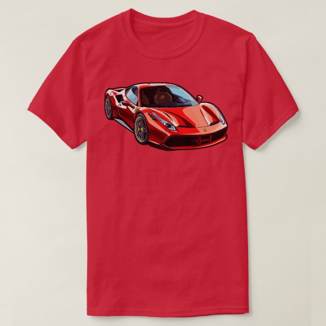 T-shirt Ferrari Racing (Design devant)