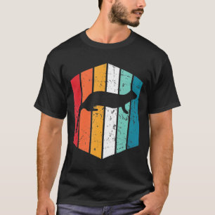 T-shirt Ferre vintage Pour Animal Retro Ferret