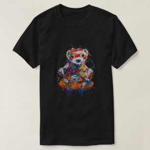 T-shirt Ferret coloré - Zoo Animal Ferret Lover