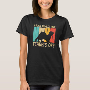 T-shirt Ferret cool Pour Hommes Femmes Ferret Animal 1