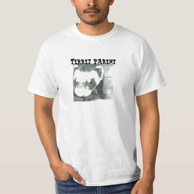 T-shirt Ferret Cute Photo (Devant)