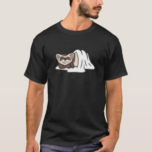 T-shirt Ferret De Dormir Très Bon À Naps Ferret