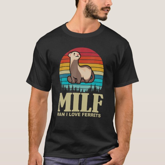 T-shirt Ferret Ferret Ferret 2 (Devant)
