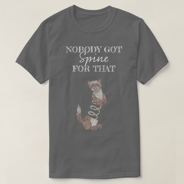 T-shirt Ferret Ferret Lover (Design devant)