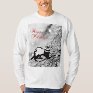 T-shirt Ferret : Joyeuses fêtes