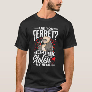 T-shirt Ferret Maman Coeur Volé