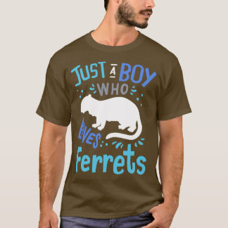 T-shirt Ferret Polecats Ferret Lover