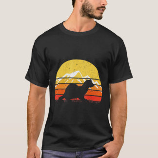 T-shirt Ferret Vintage rétro Silhouette