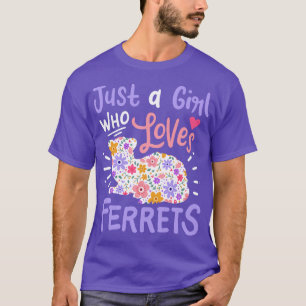 T-shirt Ferrets Ferret Lover 1