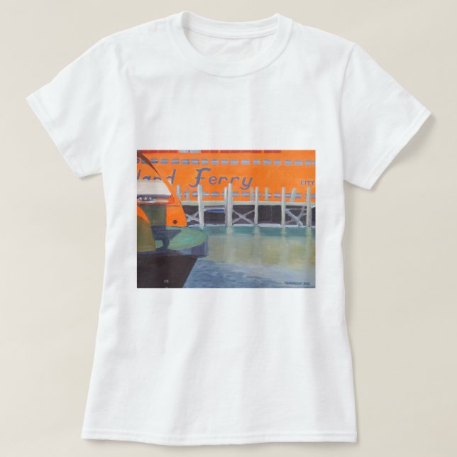 T-shirt Ferries dans le dock (Design devant)