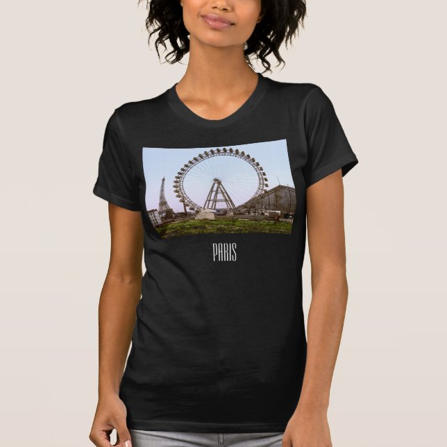 T-shirt Ferris Wheel à Paris (1900) (Devant)