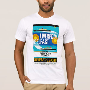 T-shirt Ferry de Liverpool - de Belfast