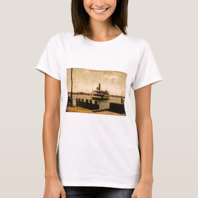 T-shirt Ferry pour Windsor, Canada de Detroit, Michigan (Devant)