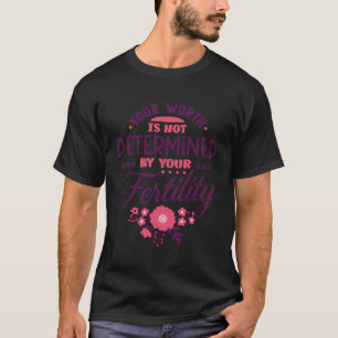 T-shirt Fertilité Embryo Infertilité Guerrier Traitement F