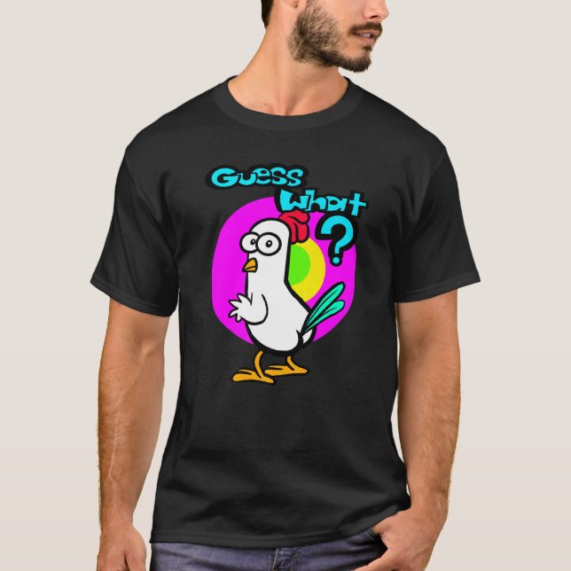 T-shirt Fessier de poulet (Devant)