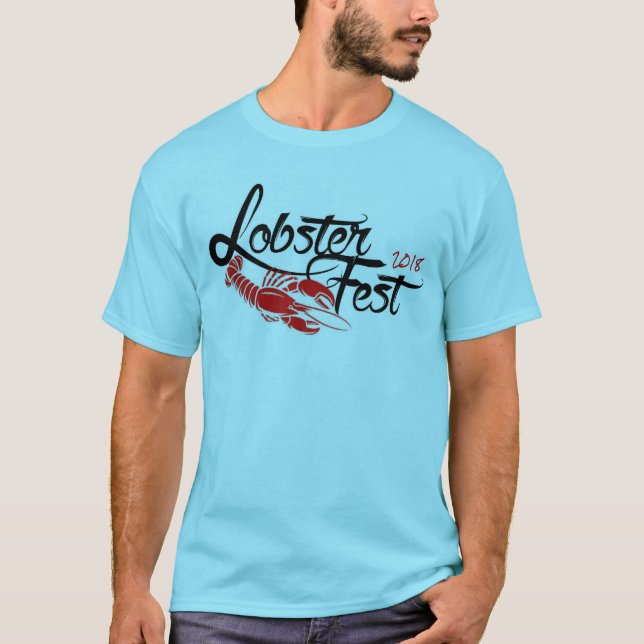 T-shirt Fest 2018 de homard (Devant)