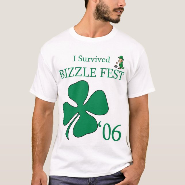 T-shirt fest de bizzle (Devant)