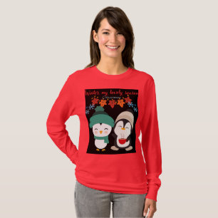 T-shirt festif de Noël pour femmes   Joie des Fête