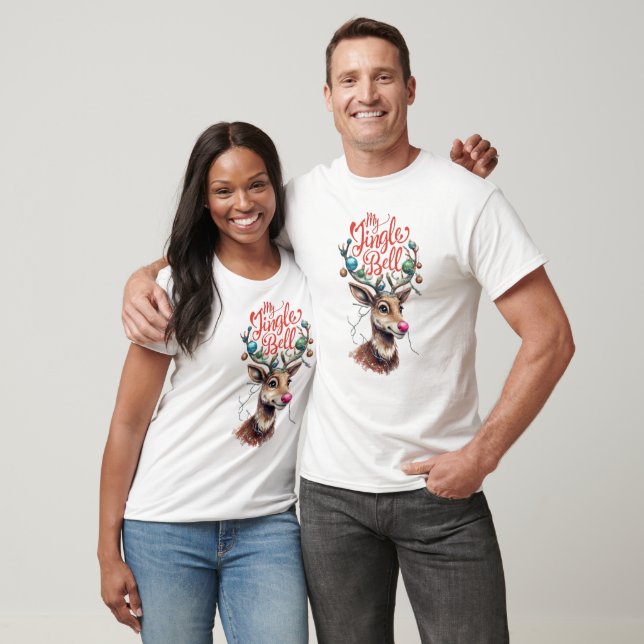 T-shirt Festif Noël Reindeer Tee (Unisexe)