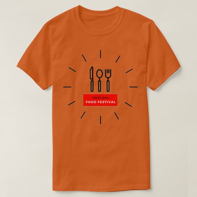 T-shirt Festival alimentaire (Design devant)