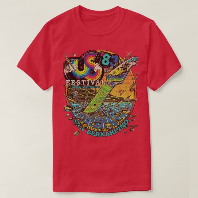 T-shirt Festival américain 1983 (Design devant)