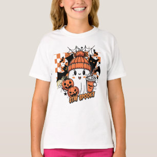 T-shirt Festival d'automne Citrouille mignonne Halloween