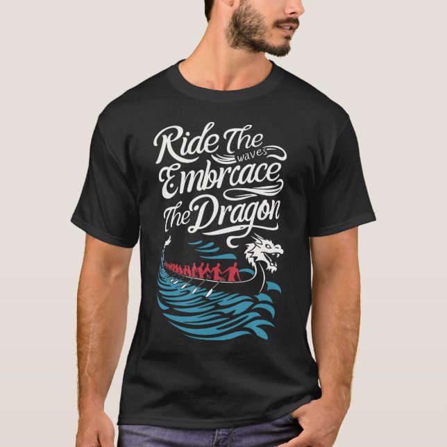 T-shirt Festival de bateaux-dragons Course de bateaux-drag (Devant)