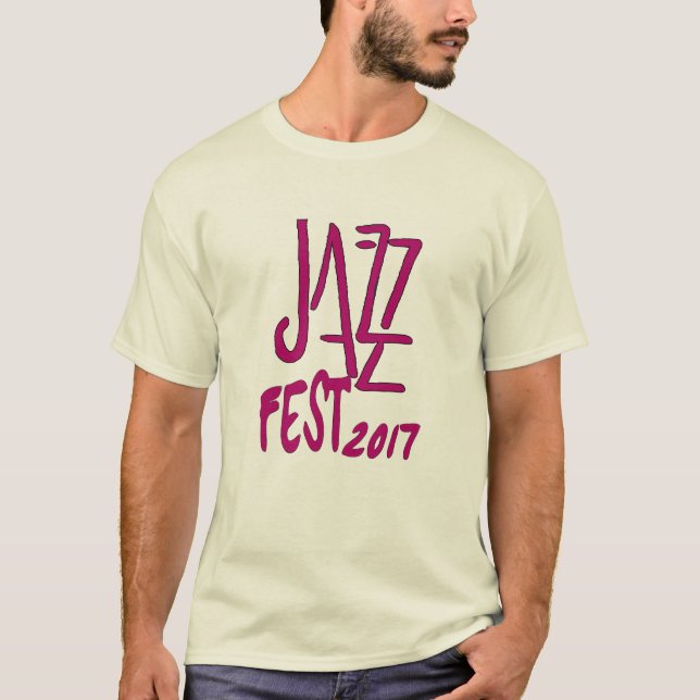 T-shirt Festival de Jazz 2017 (Devant)