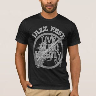 T-shirt Festival de Jazz Live Music Grey