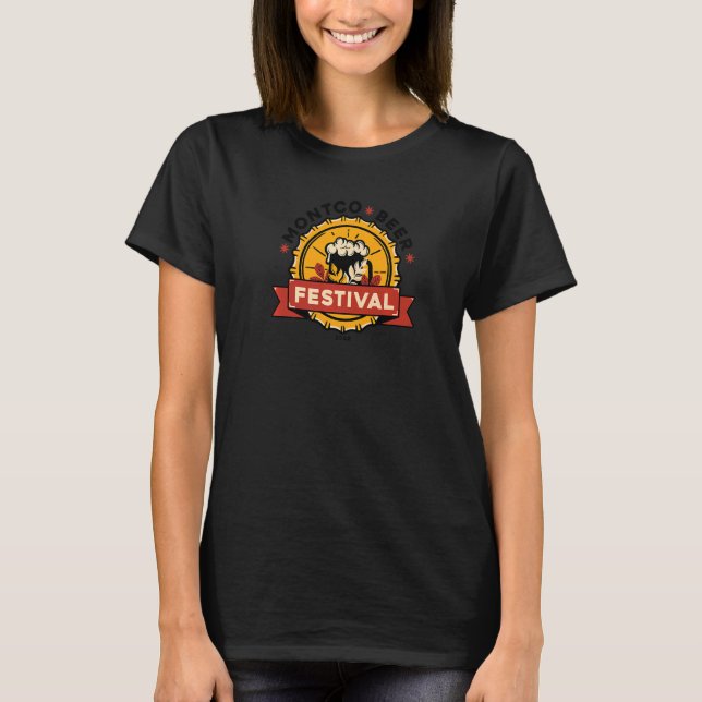 T-shirt Festival de la bière de Montco (Devant)