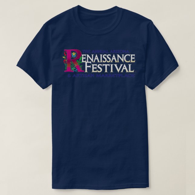 T-shirt Festival de la Renaissance de l'Arizona (Design devant)