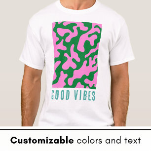 T-shirt Festival de musique colorée Good Vibes UNISEX T-sh