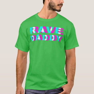 T-shirt Festival de musique EDM Rave Daddy Père Illusion d