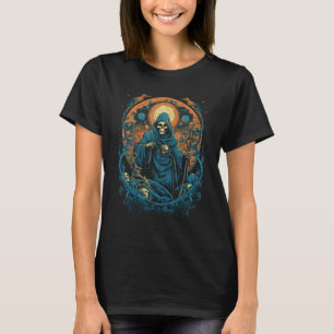T-shirt Festival de musique Psychedelic Groovy Skeleton Gu