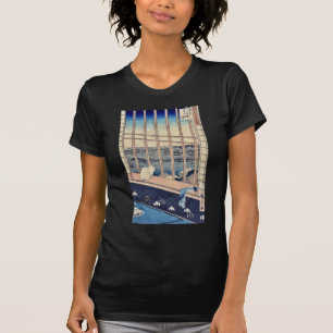 T-shirt Festival de Torinomachi par Ando, Hiroshige