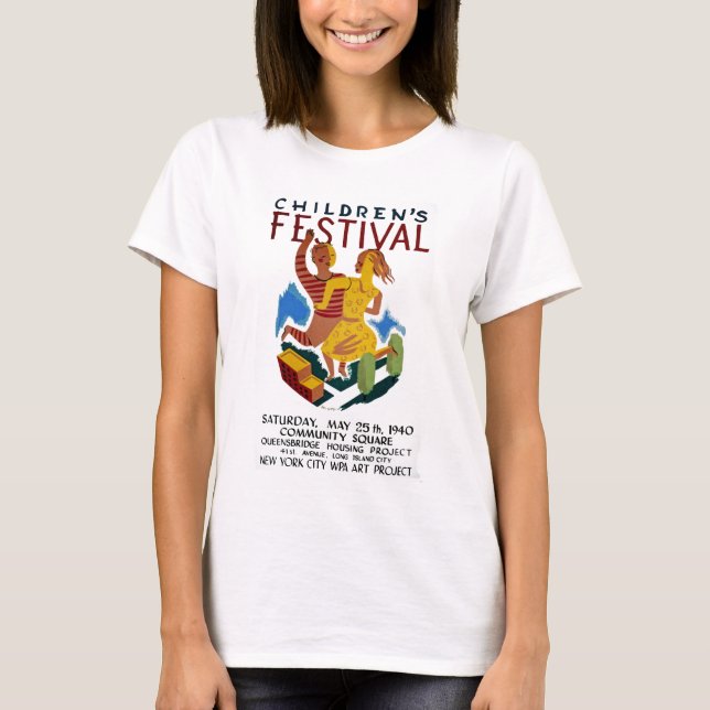 T-shirt Festival des enfants (Devant)