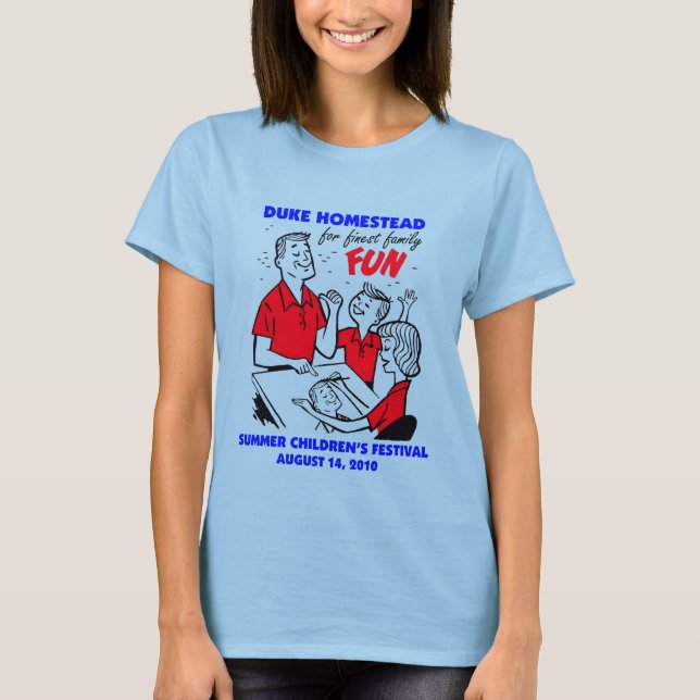 T-shirt Festival d'été des enfants 2010 (Devant)