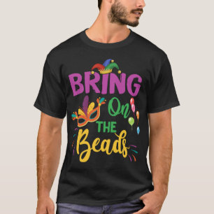 T-shirt Festival du Carnaval de Mardi Gras perles Nouvelle