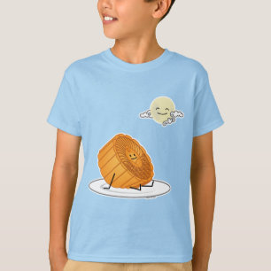 T-shirt Festival du milieu de l'automne Moon cake lunakes