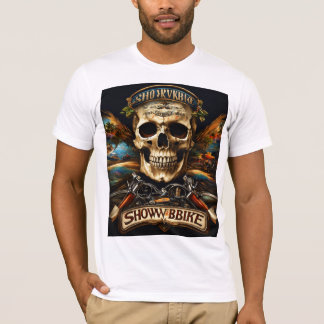 T-Shirt Festival Electric Skull Rock | Guitare & B