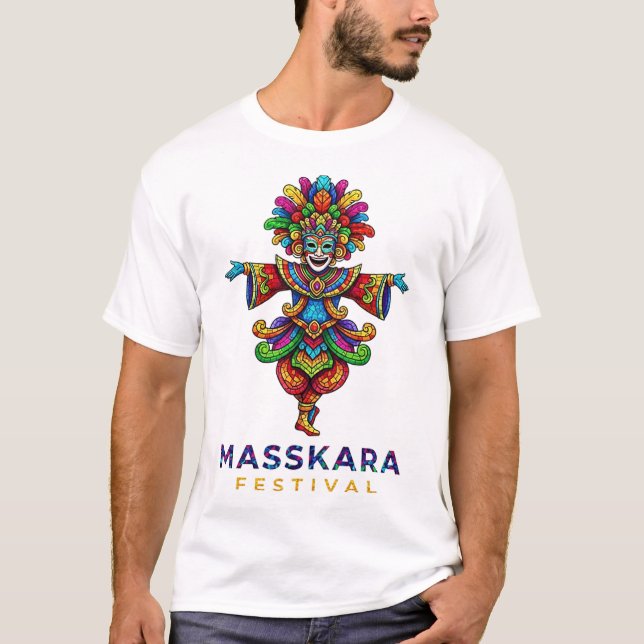T-SHIRT FESTIVAL MASSKARA (Devant)