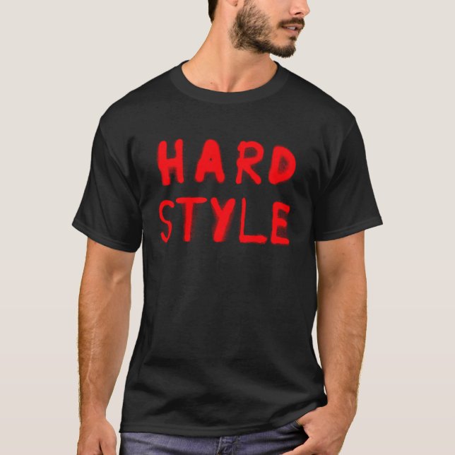 T-shirt Festival Techno House PLUR EDM Style Hardstyle (Devant)