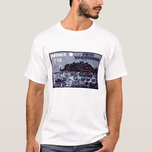 T-shirt Festival vénitien de Monaco 1914 (Devant)