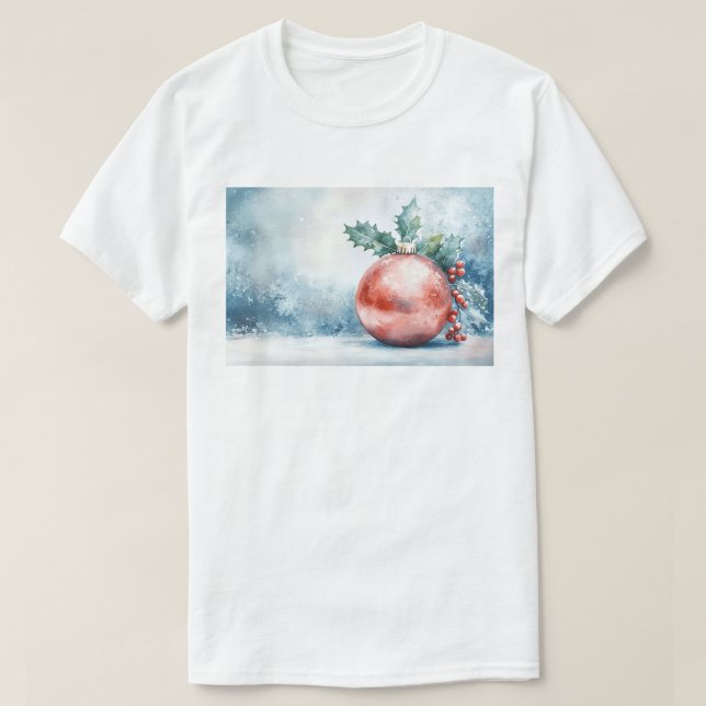 T-shirt Festive Christmas Ornament (Design devant)