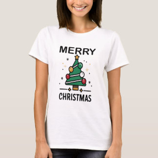T-shirt Festive Christmas Tree 